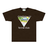 Casablanca T Shirts Fashion Print Street