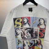 SAINT MICHAEL Vintage T Shirt Direct Spray Short Sleeve