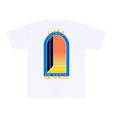 Casablanca T Shirts Fashion Print Street