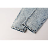 Purple Brand Jeans Pure Cotton High Street Trend