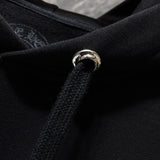 Chh Chrome Hearts Hoodie Autumn/Winter Classic Sanskrit Blue Alphabet Casual Sports Hooded Sweater