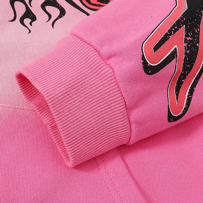 Mens trendy Hoodie & Pants Retro Hoodie