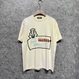 Amiri t shirts top hat magician printing short sleeve