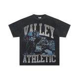 Valeforever Vale T Shirts Hotfix rhinestones Cotton Short Sleeves