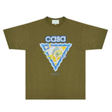 Casablanca T Shirts Fashion Print Street