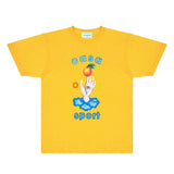 Casablanca T Shirts Fashion Print Street