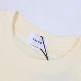 Rhude T Shirts Wine Printing Cotton Casual Short Sleeve Men and Women