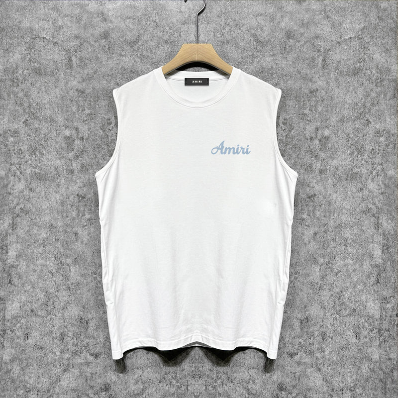 Amiri tank top bowling print