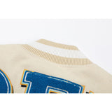 Off White Jacket Spring and Autumn OW Trojan Horse Letter Pattern Baseball Jacket Jacket