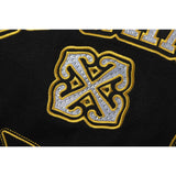 Off White Jacket Spring and Autumn OW Hot Diamond Letter Pattern Baseball Jacket Jacket