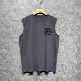 Amiri tank top note fan printing