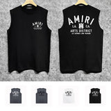 Amiri tank top los angeles california printing