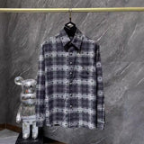 Chh Chrome Hearts Shirts Men's Multi Shirt Plaid Vintage Long Sleeve Shirt