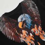 C.e t shirts eagle letter pattern round neck pullover short sleeve men and women