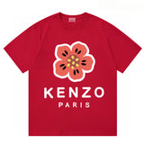 KENZO T Shirt Summer Tiger Head Casual