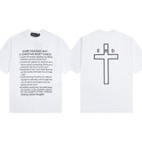 ERD T Shirts Printed Pure Cotton Loose Short Sleeve T-shirt