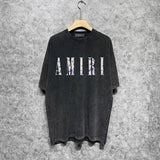 Amiri washed t-shirt retro totem short sleeve