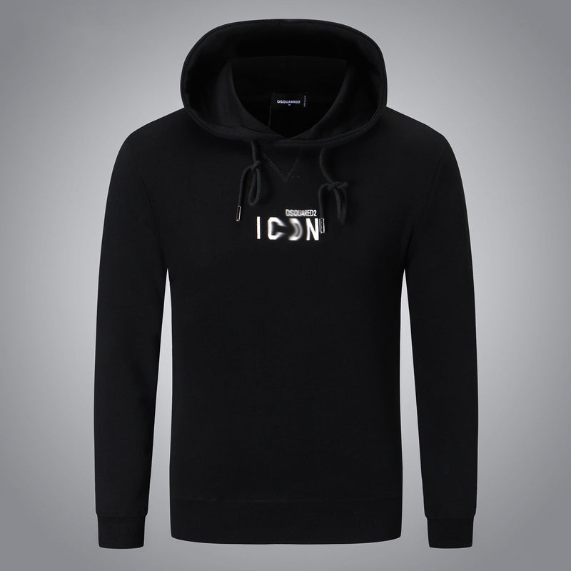 Dsq2 Hoodie DSQ Lian D2 Letter Print Sweatshirt Trendy Men's Autumn and Winter