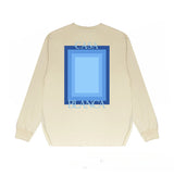 Casablanca Long sleeve T-shirt Portal Printed Cotton Crew Neck