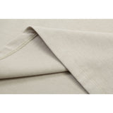 Fog Essentials T Shirts Spring/Summer FOG Season 9 Double Line Flocking Letter V-Neck Short Sleeves
