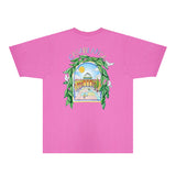 Casablanca T Shirts Fashion Print Street