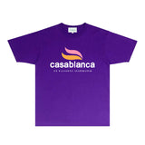 Casablanca T Shirts Fashion Print Street