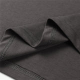 Fog Essentials T Shirts Spring Summer FOG Flocking E Letter Crew Neck Short Sleeves