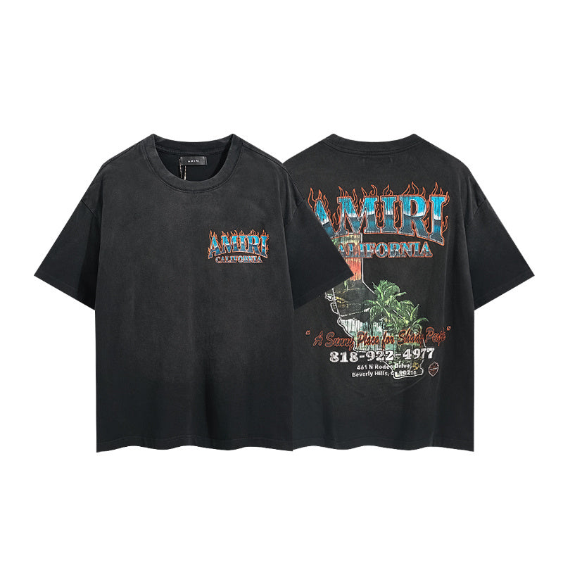 Amiri Washed T Shirt