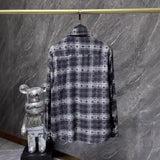 Chh Chrome Hearts Shirts Men's Multi Shirt Plaid Vintage Long Sleeve Shirt