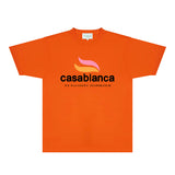 Casablanca T Shirts Fashion Print Street
