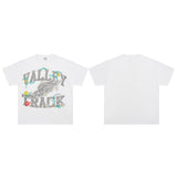 Valeforever Vale T Shirts Hotfix rhinestones Short Sleeves