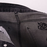 Godspeed Shorts Summer GOD Letter Pattern Embroidered Casual Denim Shorts