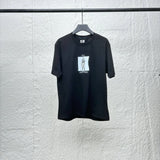 Cp Company T Shirts Cotton Embroidery Casual Crew Neck