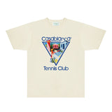 Casablanca T Shirts Fashion Print Street