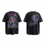SAINT MICHAEL Vintage T Shirt Tour Limited FOG Earth Lizard Man Short Sleeve