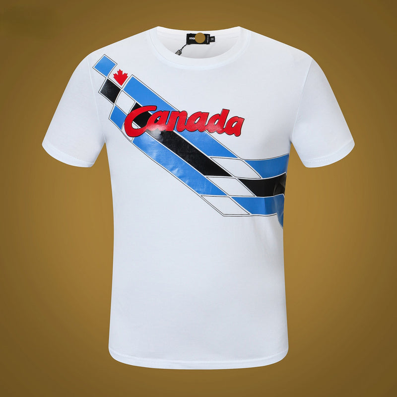 Dsq2 T Shirt Casual Sports Printed Short Sleeve Summer Men