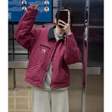 Unisex Denim Jacket Clenfit Deerskin Fleece Handsome Jacket