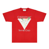 Casablanca T Shirts Fashion Print Street
