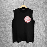 Amiri tank top circle sketch printing
