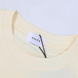 Rhude T Shirts Lake Coconut Landscape Print Cotton Casual Short Sleeve Men and Women