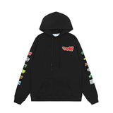 OFF WHITE Hoodie Trendy Street Style Personalized Cotton