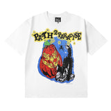 T Shirts Retro abstract print