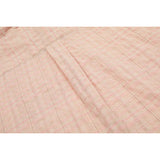 Unisex Shirts Our Legacy Pink Loose Checked Long Sleeve Shirt