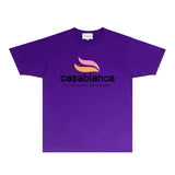 Casablanca T Shirts Fashion Print Street