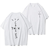 Rapper Cactus Jack Graphic Cotton T Shirt Men Women Hip Hop
