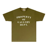 Gallery Dept T Shirt Retro Printed Loose Short-Sleeved Shirt (part2)