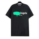 Palm Angels T Shirts Letter Print Short-Sleeve T-shirt Men 'S Half Sleeve