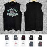 Amiri tank top big bad wolf letterprinting
