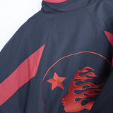 Hellstar Jackets & Sweatpants Flight Jacket Windbreaker Jacket Zip Sports Casual Trousers