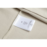 Fog Essentials T Shirts Spring/Summer FOG Season 9 Double Line Flocking Letter V-Neck Short Sleeves